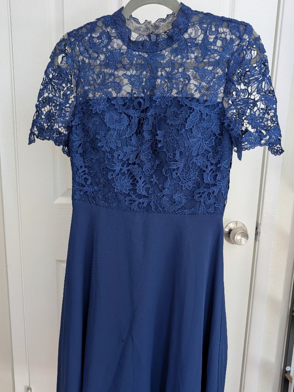 NWT JJ's House Navy Lace & Tulle Dress (Size 4)
